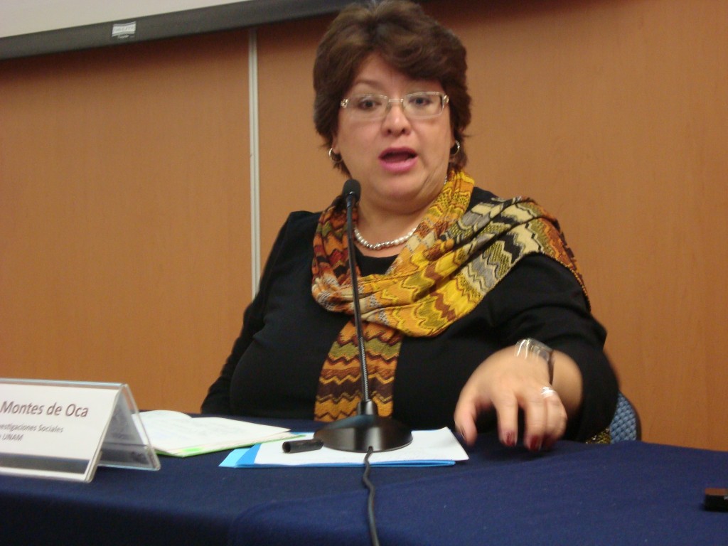 Dra. Verónica Montes de Oca, coordinadora del Seminario Universitario Interdisciplinario sobre Envejecimiento y Vejez (SUIEV)
