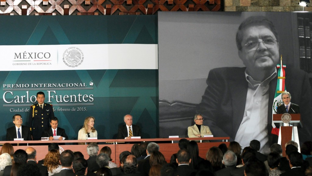 Premio Internacional Carlos Fuentes 2015