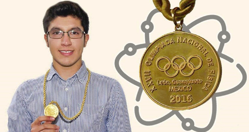 Preparatoriano gana Medalla de Oro en concurso de Física
